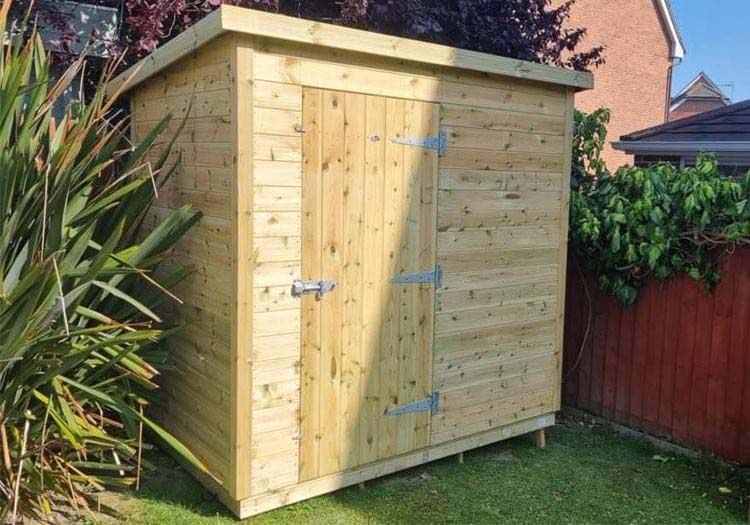 Pickering garden shed