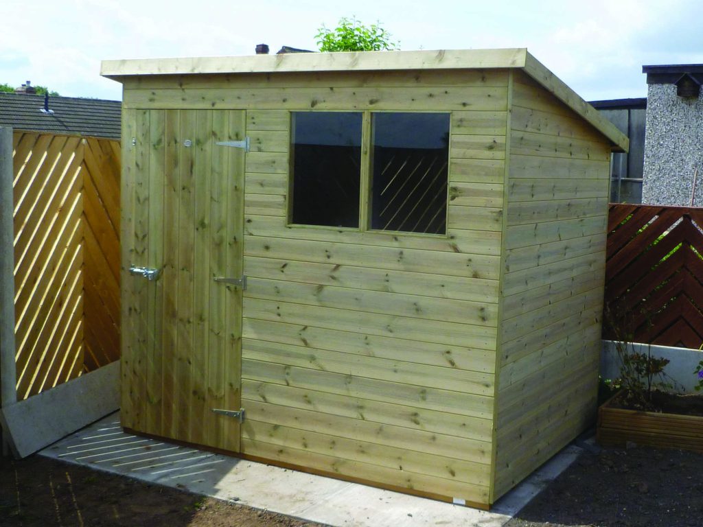 Matchboard Shed Pent