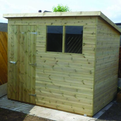 Matchboard Shed Pent