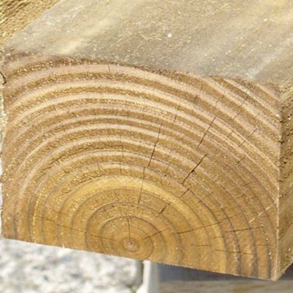 3.0m 100mm x 75mm Fence Post