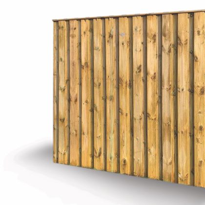 6' x 3' Sawn Acoustic Fencing Panel
