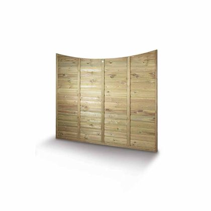 6' x 6' Horizontal Oval Fencing Panel