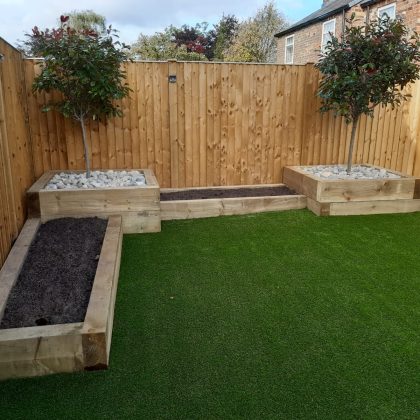 Large Sawn Sleeper 245mm x 120mm