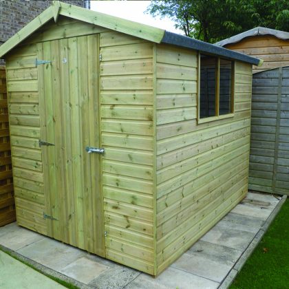 6' x 6' Wooden Apex 14mm Nidderdale Shed